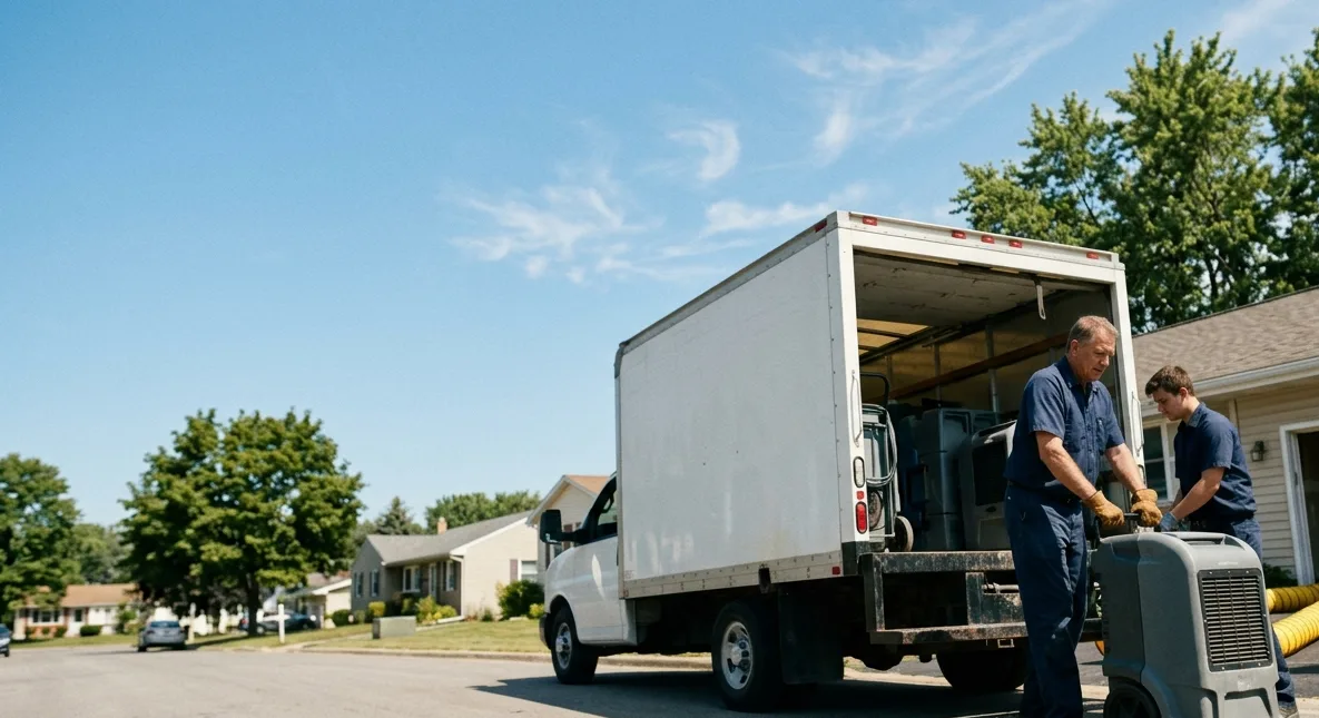 Water Damage Cleanup in Minford, OH near me